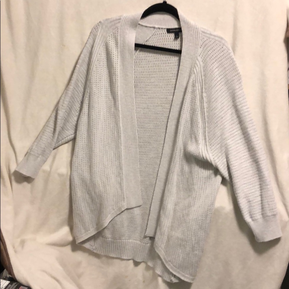 Lavender banana republic cardigan